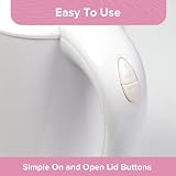 Quest White Compact Travel Kettle 0.5L 600W Dual Voltage with 2 Cups view 7