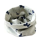 FEITONG Fashion Kids Baby Infant Autumn Winter Boys Girls Collar Baby Butterfly Scarf Cotton O Ring Neck Scarves
