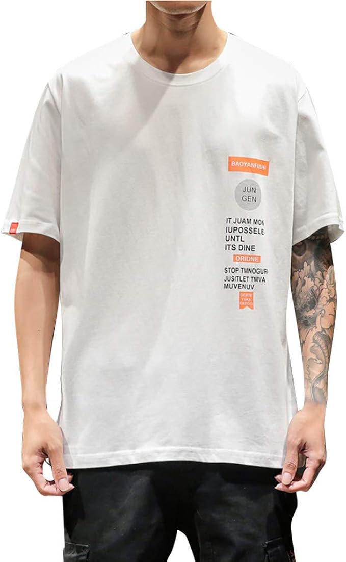 magliette cotone uomo manica corta