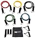 FIT SPIRIT Fitness Exercise Resistance Bands - Set of 5