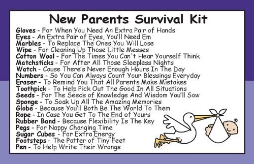 daddy survival kit funny