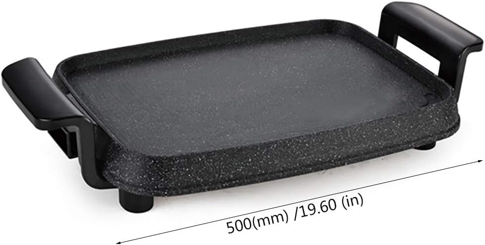 review Nologo W-XS1 Electric Grill,Non-Stick Coating,Easy to Rinse,Fast Thermal Conductivity,Not Easy to Oxidize and Durable,Suitable for Home Kitchen and Outdoor Barbecue,Convenient