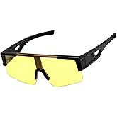 Suertree Polarized Fit Over Glasses Sunglasses Men Women Sports Goggles UV Protection Wrap Around TR90 Fishing Driving MTB