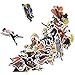 Jasion PVC Decals Anime Cartoon Stickers Waterproof Sunlight-Proof DIY Ideals for Cars, Motorbikes, Portable luggages, Laptops (Naruto)