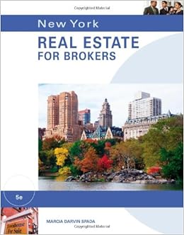 New York Real Estate For Brokers Spada Marcia Darvin 9781133111627 Amazon Com Books