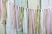 Lace Tassel Garland, Rag Tie Banner Already Assembled For Rustic Wedding Baby Shower Photo Backdrop Party Decor Nursery Decor Girls Birthday Decor Boho Chic Decor Home Decor 5Ft(White+Gold+Pink)