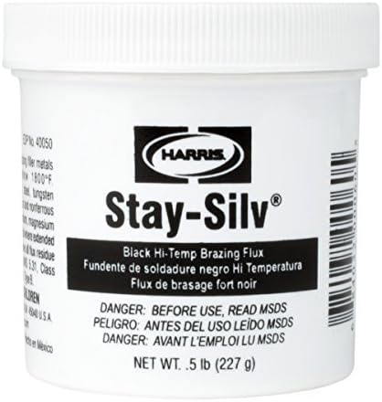 Harris SSBF1 Stay Silv Brazing Flux, 1 lb. Jar, Black by Harris
