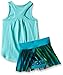 adidas Toddler Girls' Top and Skort Set, Light Mint, 3T
