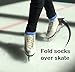 Pink Microfiber Knee High Skating Socks 2-Pair, One Size