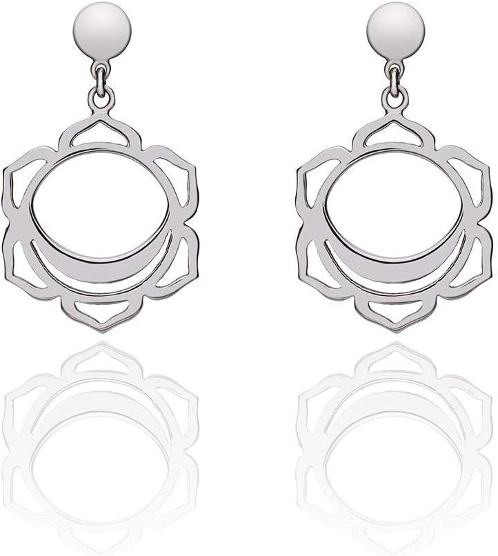 Svadhisthana Chakra 925 Sterling Silver Earings