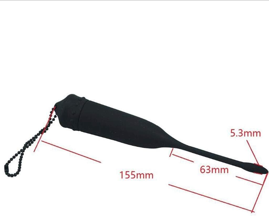 FHLJ Vibrǎting Urethral Plugs Soft and Comfortable Flexible Men's Masturbation Toys with Lanyard T-shirt
