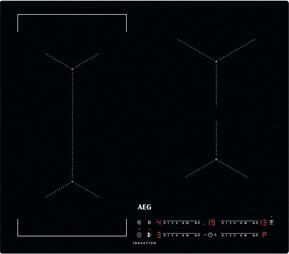 AEG 6000 Series Induction Hob 4 Zones 60 cm Bridge Hob2Hood