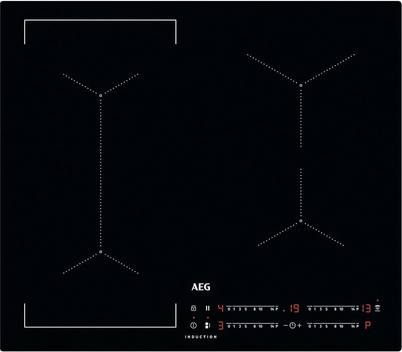 AEG 6000 Series Induction Hob 4 Zones 60 cm Bridge Hob2Hood