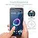 [2 Pack] HTC Desire 12 Plus Screen Protector, KATIAN HD Clear Protector [Anti-Scratch] [Anti-Fingerprint] [No-Bubble] [Case-Friendly], 9H Hardness Tempered Glass Screen Film for HTC Desire 12 Plus