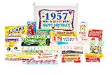 Woodstock Candy ~ 1957 62nd Birthday Gift Box of Nostalgic Retro Candy Assortment for 62 Year Old Man or Woman Born 1957 Jr