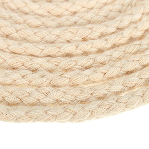 SummerHome 3M 3/16" Diameter White Cotton Wicks Burner for Oil Kerosene Alcohol Lamp - Thumbnail 2