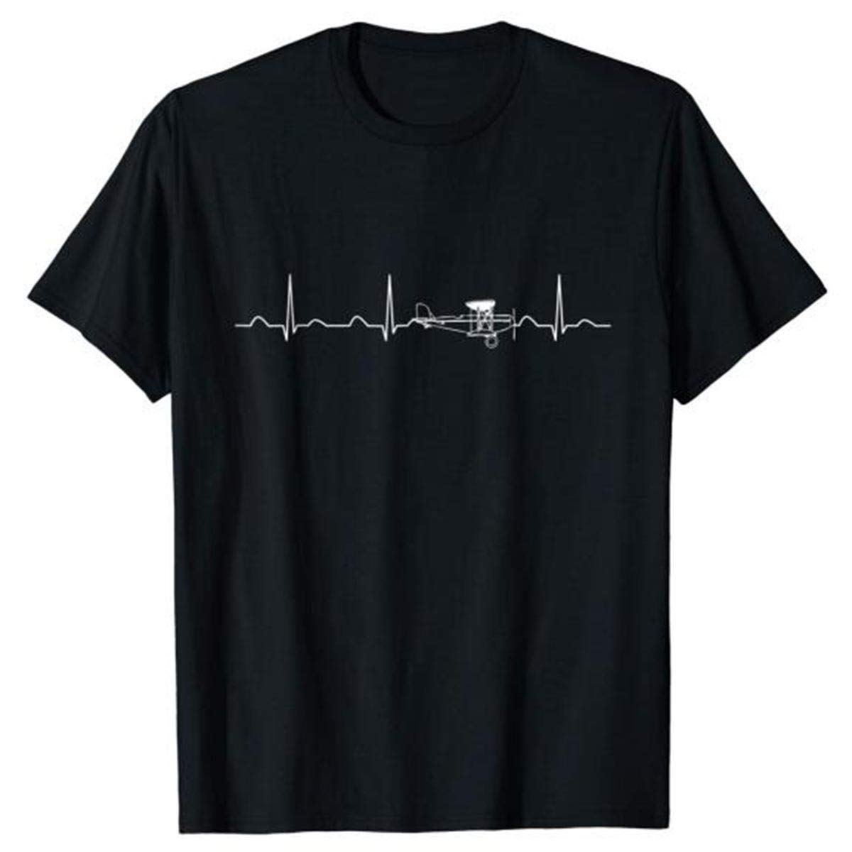  Airplane Pilot Heartbeat Tshirts, Funny Cute Flying Gift