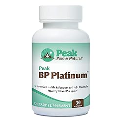 Peak Pure & Natural Peak BP Platinum from 30 Capsules