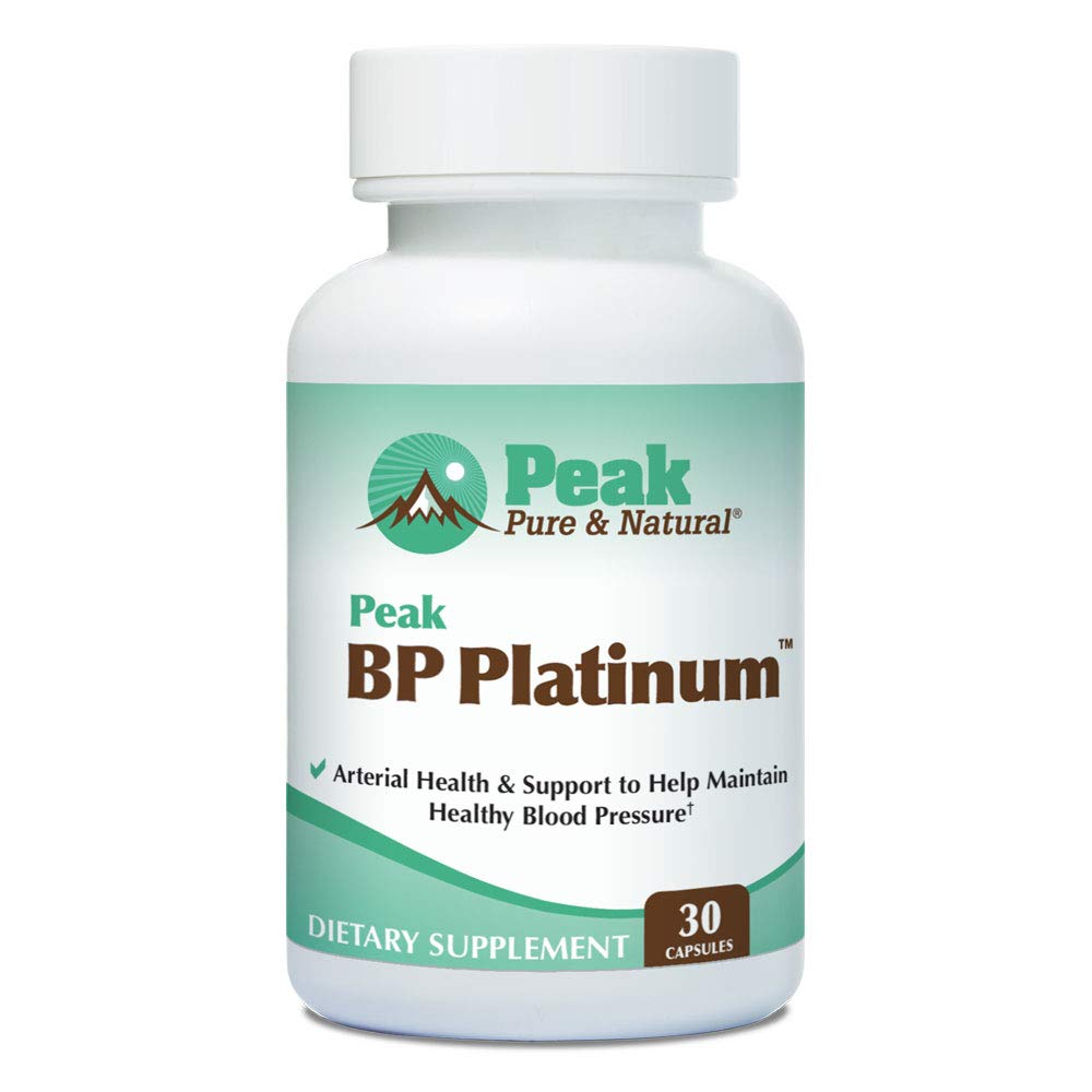 Peak Pure & Natural Peak BP Platinum from 30 Capsules