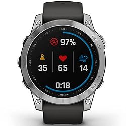 Garmin 010-02540-00 Fenix 7 Smartwatch Silver with