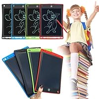 Eubell LCD Writing Tablet, 8.5 inch Electronic Drawing Pads for Kids, Portable Reusable Erasable Ewriter, Elder Message Board,Digital Handwriting Pad Doodle Board for School, Fridge or Office