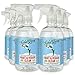 Rebel Green Fruit and Veggie Cleaner, Natural Fruit & Vegetable Produce Wash - 17 Ounce Spray Bottle, Pack of 6
