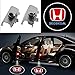 IHEX Auto 2pcs Car Door Lights LED Logo for Honda, Ghost Shadow Lights Door Projector Lights for Spirio/Odyssey/Elysion/Accord, Entry Welcome Lights Courtesy Lights Ground Lamps Kit Replacement