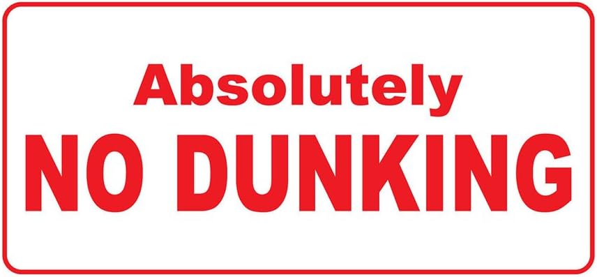 no dunking