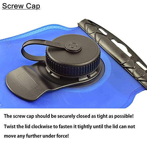 WACOOL 3L 3Liter 100oz BPA Free EVA Hydration Pack Bladder, LeakProof