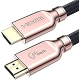 4K HDMI Cable 6 ft - UHD HDMI 2.0 Ready - Ultra High Speed 18Gbps - Nylon Braided HDMI Cord - Supports 4K 2160p,HDR,HD 1080p,3D,Ethernet - Audio Return Video for TV, Blu-ray Player, PC, Xbox, PS3 PS4