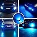 HOCOLO 9006 HB4 100W Cree LED Fog Light Lamp Bulbs for DRL Fog Driving Lights 8000K Ice Blue High Power LED Bulbs Car Vehicle Lighting Accessories (Set of 2) (9006/HB4, Light Blue)thumb 2