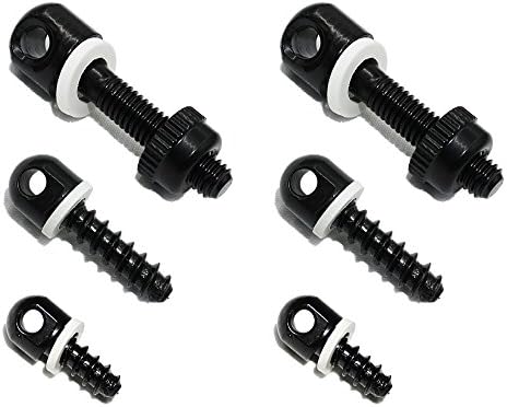 Sling Swivel Studs Wood Screw Stud for Bipod Base Gun Sling Mounting Kit 6PCS