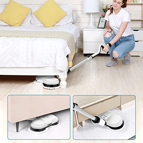 Cordless Electric Mop, OGORI Electric Spin Mops for Floor Cleaning