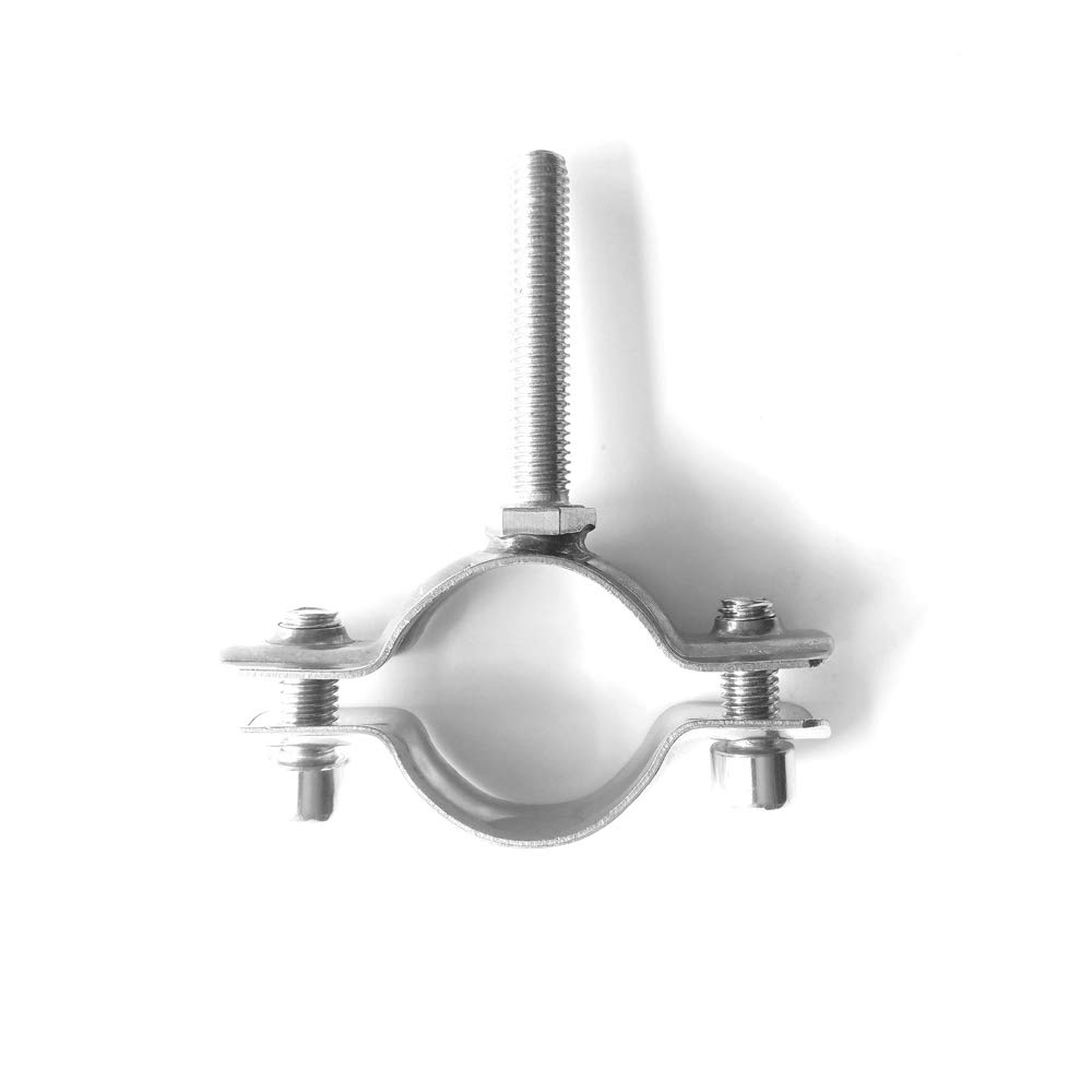 Morsetti per tubi 304 Stainless Steel M8 Thread Screw Rod Tube Pipe