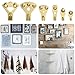 130Pcs Picture Hangers, Defabee Premium Photo Frame Hooks Kit, Heavy Duty Picture Photo Picture Hanging with Nails for Wall Mounting, Picture Wall Hangers Holds 10-100 lbs