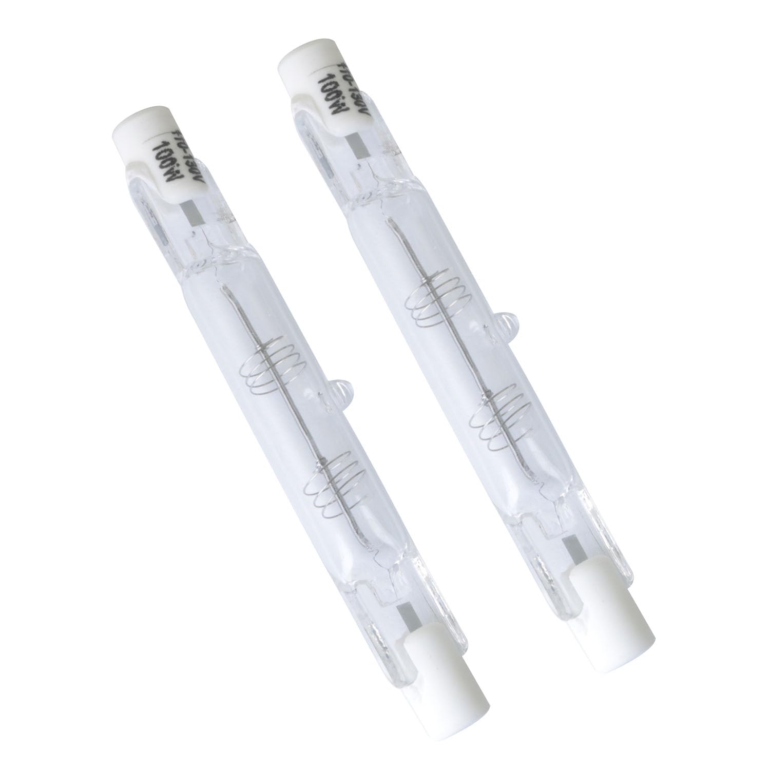 Photo 1 of DGBRSM 2pcs R7S 78mm 100W 120VJ Halogen Bulb for Work, Safety, Landscape Lamps Tungsten Long Life Dimmable Warm Double Ended Bulb