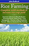 Rice Farming complete with methods to increase rice crop yield by Julian Bradbrook