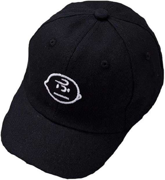 Amazon Kids 子供用 チャーリーブラウン 帽子 キャップ サイズ48から52cm 黒 ブラック 白 ホワイト スヌーピーキャラクター ボーイズ ガールズ 男女兼用 Blk 帽子 通販