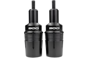 MOWOK Fit for Kawasaki Z900 Z900RS Z900SE Z 900 RS SE 2017-2025 2021 2022 2023 2024 Motorcycle Accessories Frame Sliders Crash Protector Engine Guard Falling Protection Pad (Black)