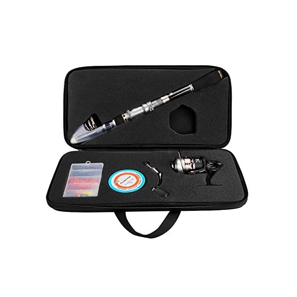 PLUSINNO-Telescopic-Fishing-Rod-and-Reel-Combos-FULL-Kit-Spinning-Fishing-Gear-Organizer-Pole-Sets-with-Line-Lures-Hooks-Reel-and-Fishing-Carrier-Bag-Case-Accessories PLUSINNO-Telescopic-Fishing-Rod-and-Reel-Combos-FULL-Kit-Spinning-Fishing-Gear-Organizer-Pole-Sets-with-Line-Lures-Hooks-Reel-and-Fishing-Carrier-Bag-Case-Accessories