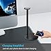 Ashbringer Headphone Headset Stand/Hanger/Holder/Mount with QI Wireless Charging for Samsung Galaxy S7 /S7 Edge,S6 / S6 Edge,Note 5, Nexus 7/5/4, Nokia Lumia 1520, LG G2/G3/G4