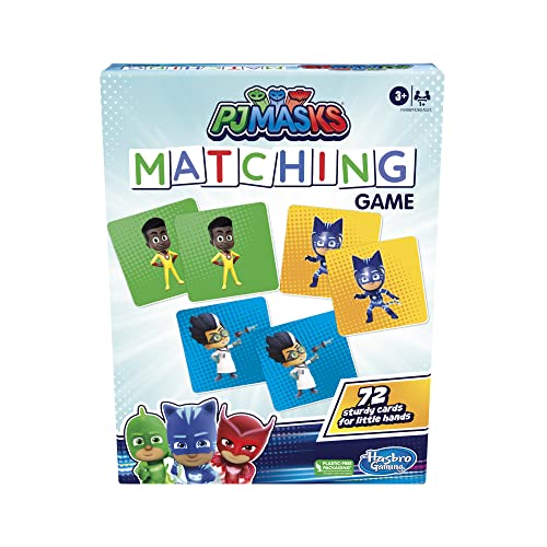 PJ Masks Matching Game for Kids Ages 3 and Up, Fun Preschool Memory