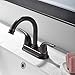 Comllen Commercial Antique Two Handle Lavatory Bronze Bathroom Faucet, Oil Rubbed Bronze Bathroom Faucet