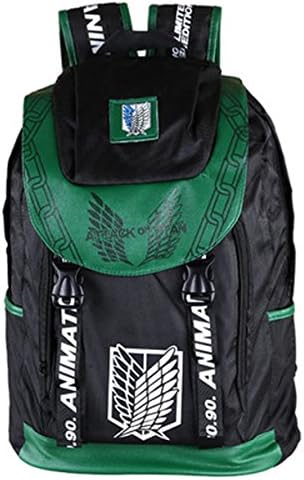 Anime Attack on Titan Cosplay Bag Backpack School Bag Hiking Travel Backpack