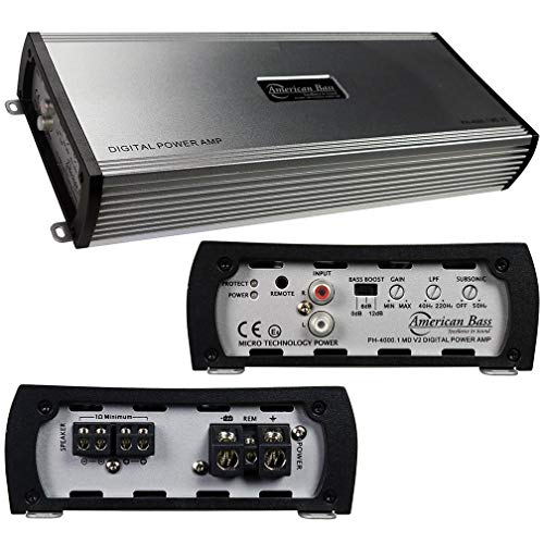 Best American Bass Class D Amplifiers