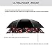 SIEPASA 49/56 Inch Inverted Reverse Upside Down Umbrella, Extra Large Double Canopy Vented Windproof Waterproof Stick Golf Umbrellas with C-shape Handle.(Black Flord, 49 Inch)