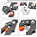 Golden^Li Garden Grafting Pruning Pruner Tool Kit Set, Grafting Tool Kit Garden Fruit Tree Plant Pruning Scissors Shears with Pruner Cutting Blades Ω-Cut V-Cut U-Cut and Grafting Tape (Set 2)thumb 3