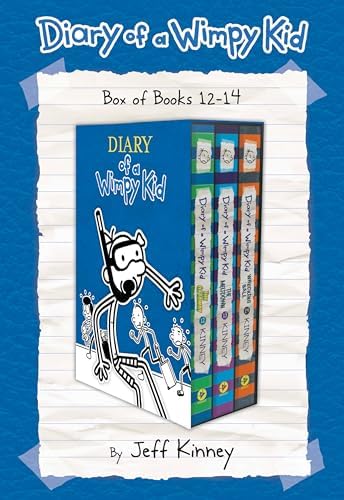 Diary of a Wimpy Kid Box of Books 15-17: Deep End, Big Shot, and