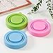 Collapsible Cups Foldable Travel Cups Food-grade Silicone Mug for Camping (1set of 3)