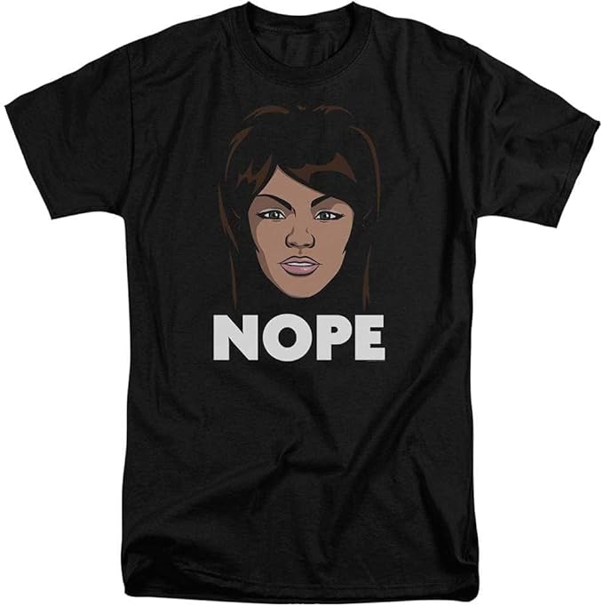 Archer Lana Nope Men's Tall Fit TShirt Clothing